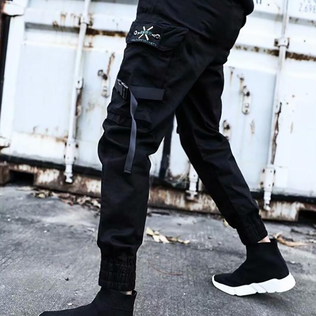 Street Fashion Art - Bol Kesim Kargo Pantolon Erkek Sokak