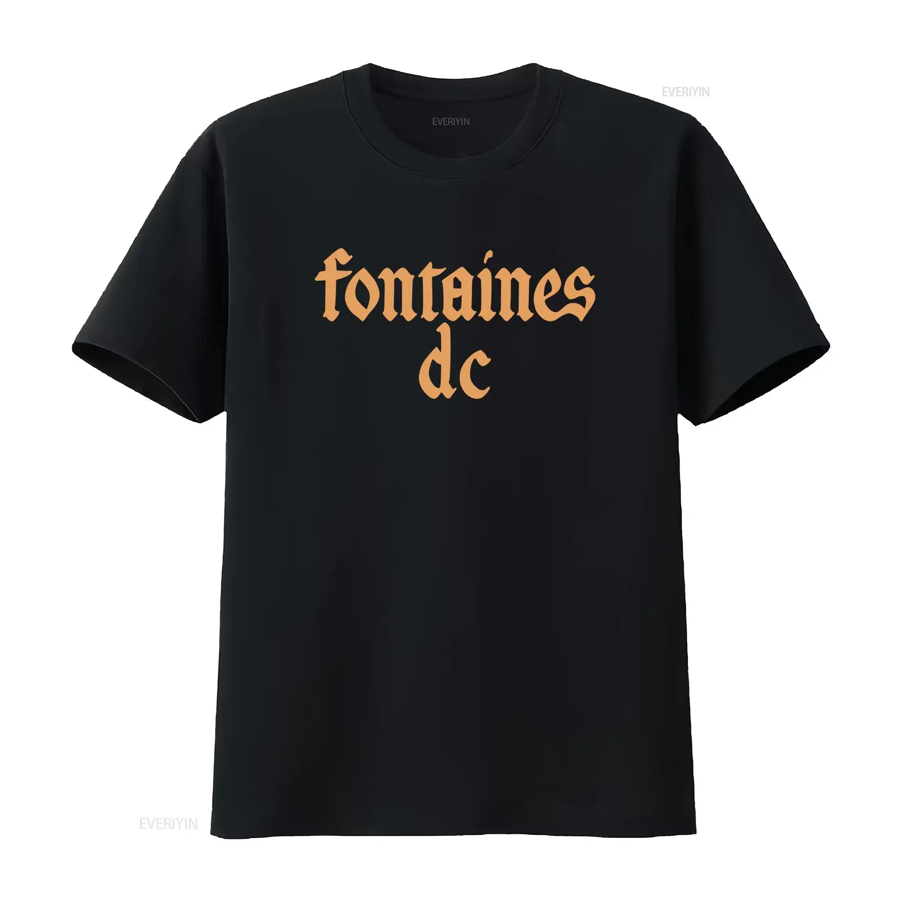 Street Fashion News - Fontaines D C 'Gotik Logo' Siyah