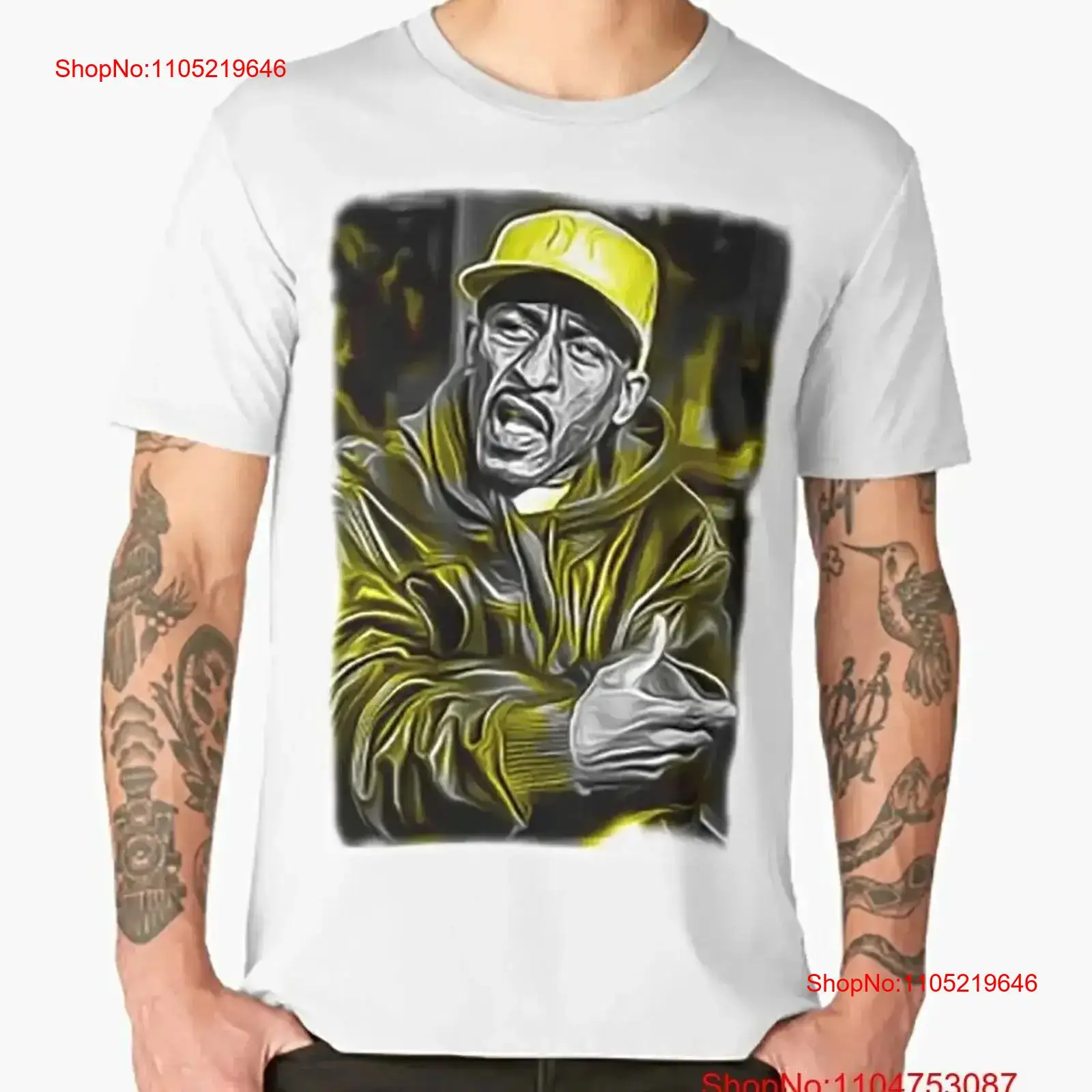 Street Fashion Art - rakim T Shirt rapçi klasik rap