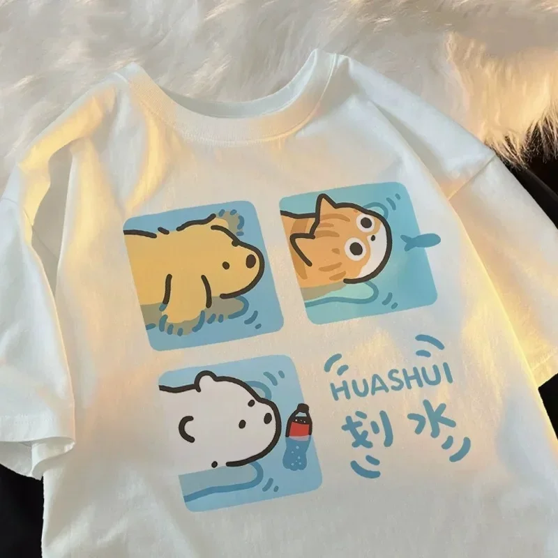 Fashion Street Cat - Karikatür Sevimli Kedi ve Köpek Desen