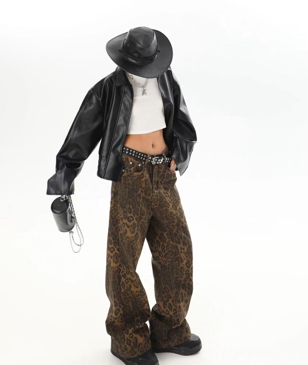 Street Fashion Jeans Women - Kore Harajuku retro QICHE erkek ve