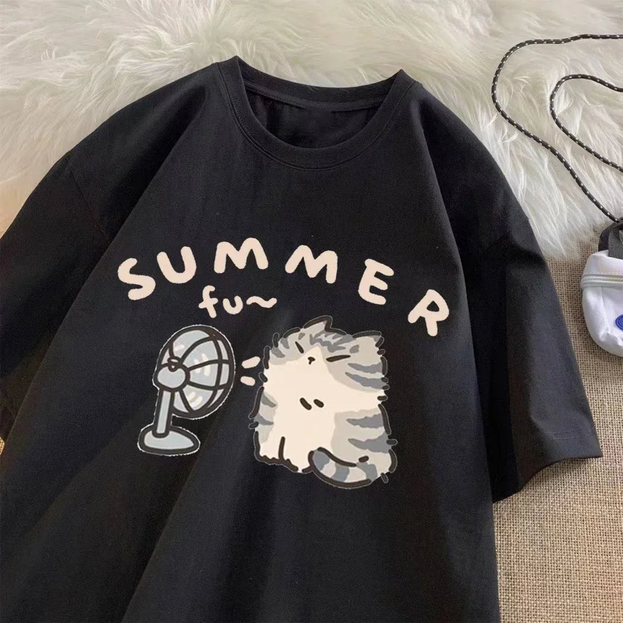 Kadınlar için Kore tişörtü, ba - Fashion Street Cat incelemesi ve fiyatı