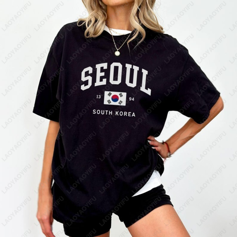 Seul Güney Kore Bayrağı Unisex - Street Fashion Seoul incelemesi ve fiyatı