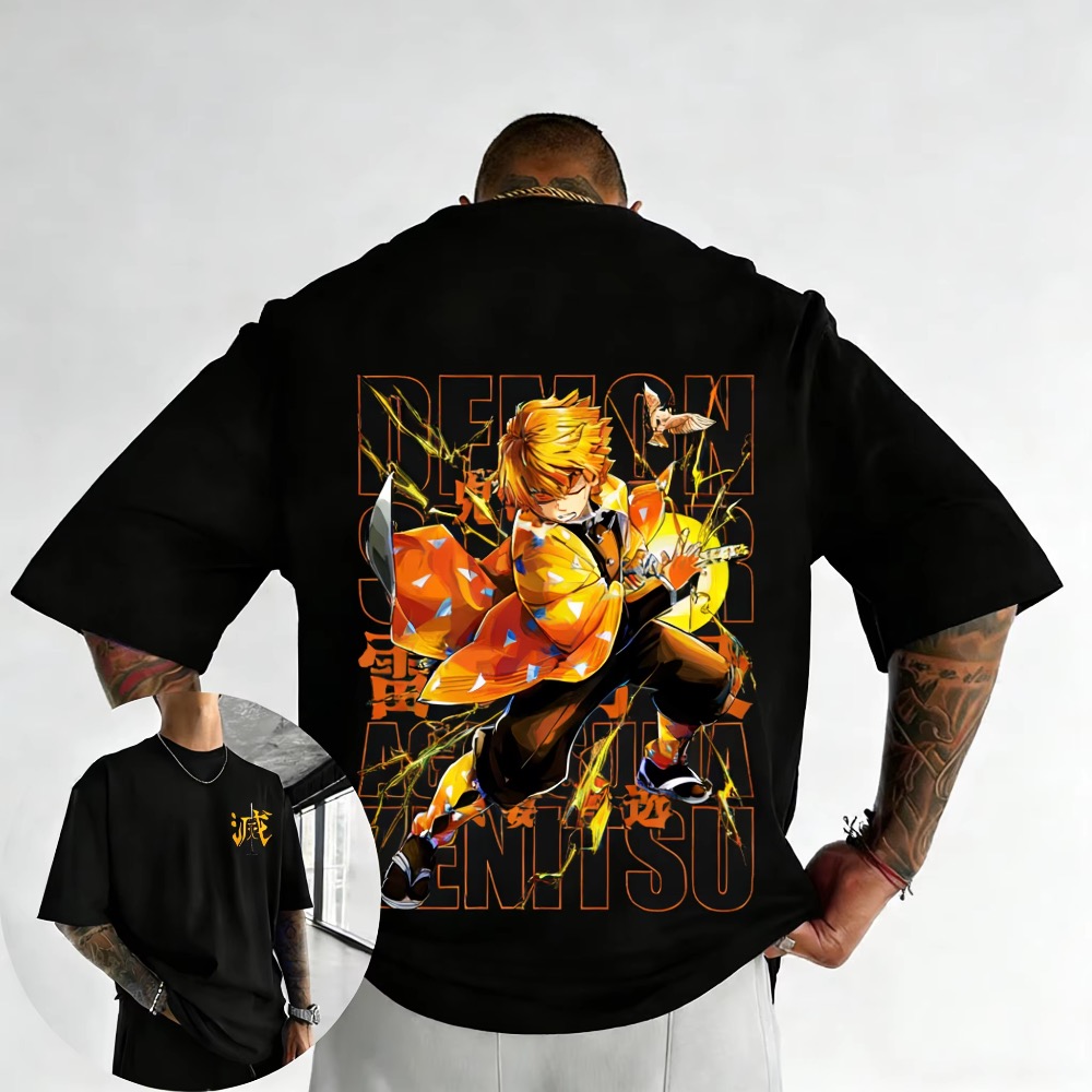 Artı Boyutu Demon Slayer Yaz A - Street Fashion Of Japan incelemesi ve fiyatı