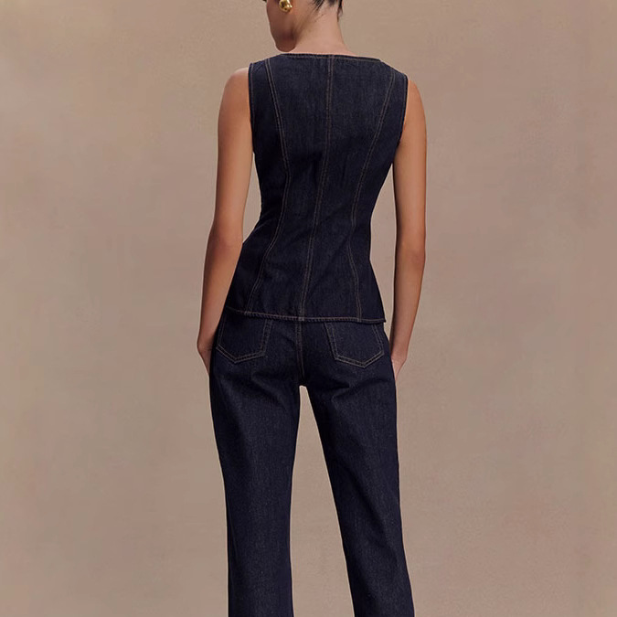 Yaz Kot Pantolon Setleri Kadın - Street Fashion Jeans Women incelemesi ve fiyatı
