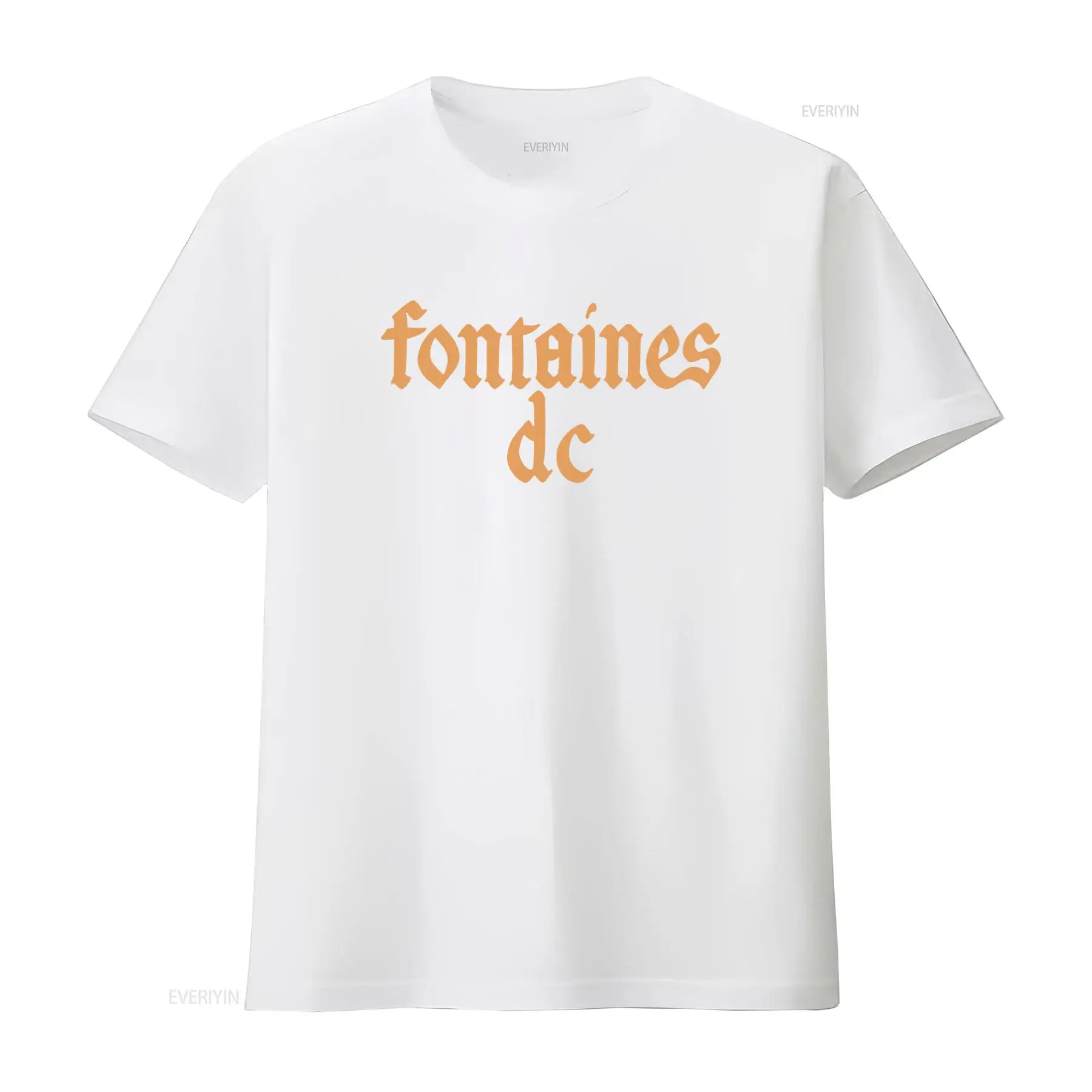 Fontaines D C 'Gotik Logo' Siy - Street Fashion News incelemesi ve fiyatı