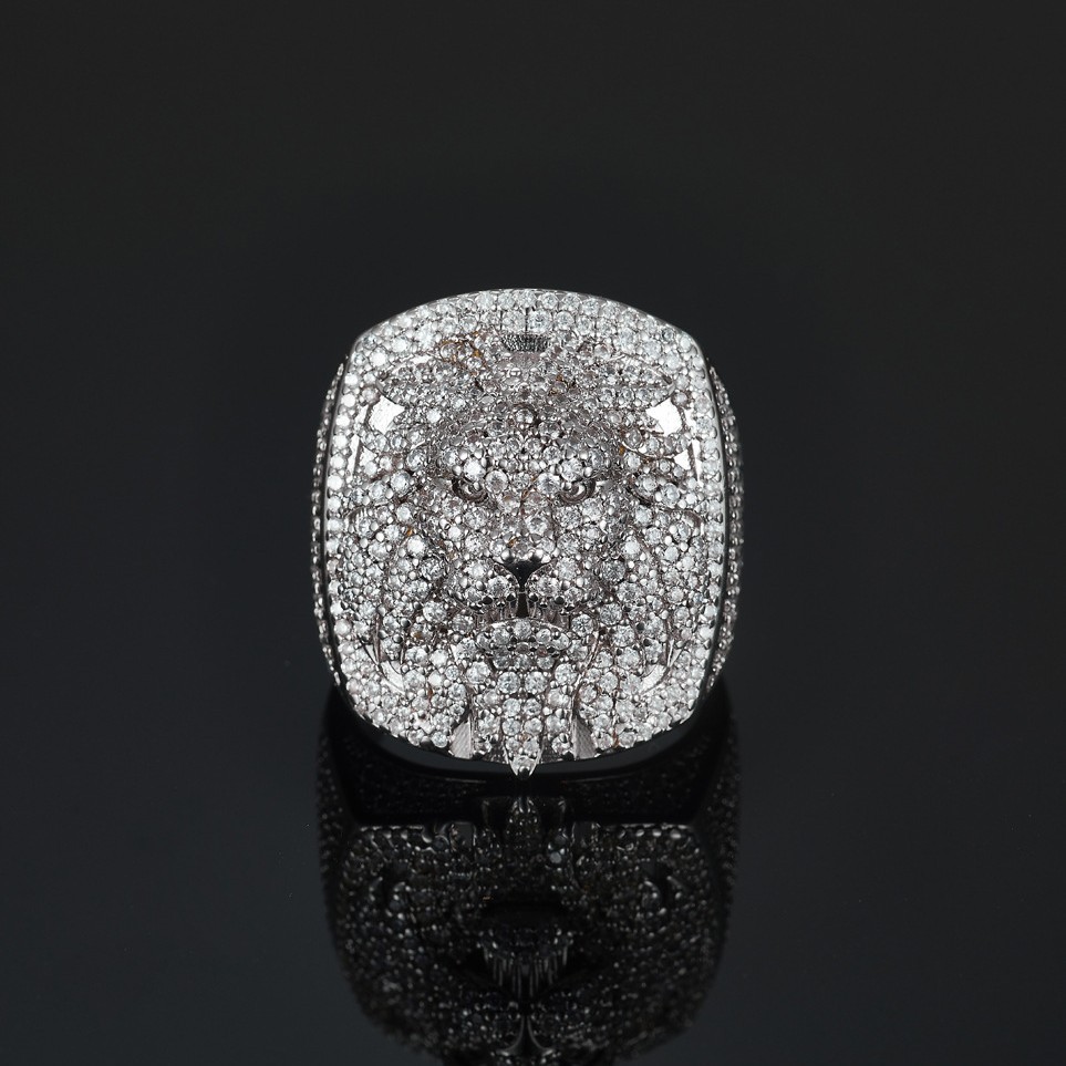D Renk Tam Mozanit Pırlanta Yü - Street Fashion Rings incelemesi ve fiyatı