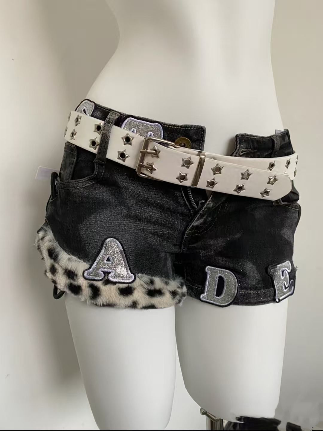 Y2k İşlemeli Yama Kot Şort Kad - Street Fashion Jeans Women incelemesi ve fiyatı