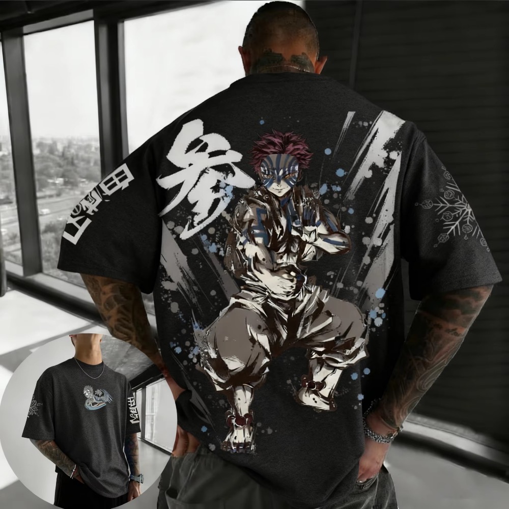 Yaz Artı Boyutu Demon Slayer A - Street Fashion Of Japan incelemesi ve fiyatı