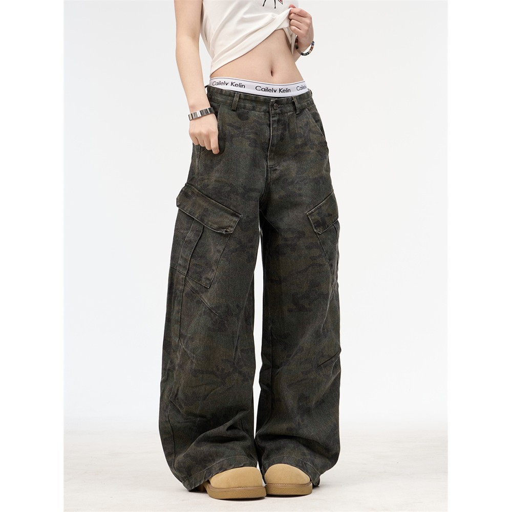 Kamuflaj İş Pantolonu Unisex H - Street Fashion Style incelemesi ve fiyatı