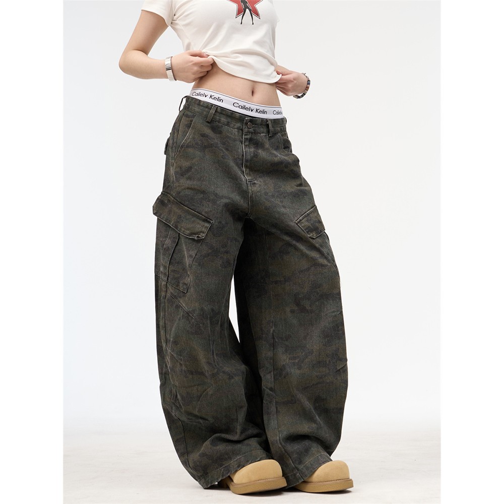 Kamuflaj İş Pantolonu Unisex H - Street Fashion Style incelemesi ve fiyatı
