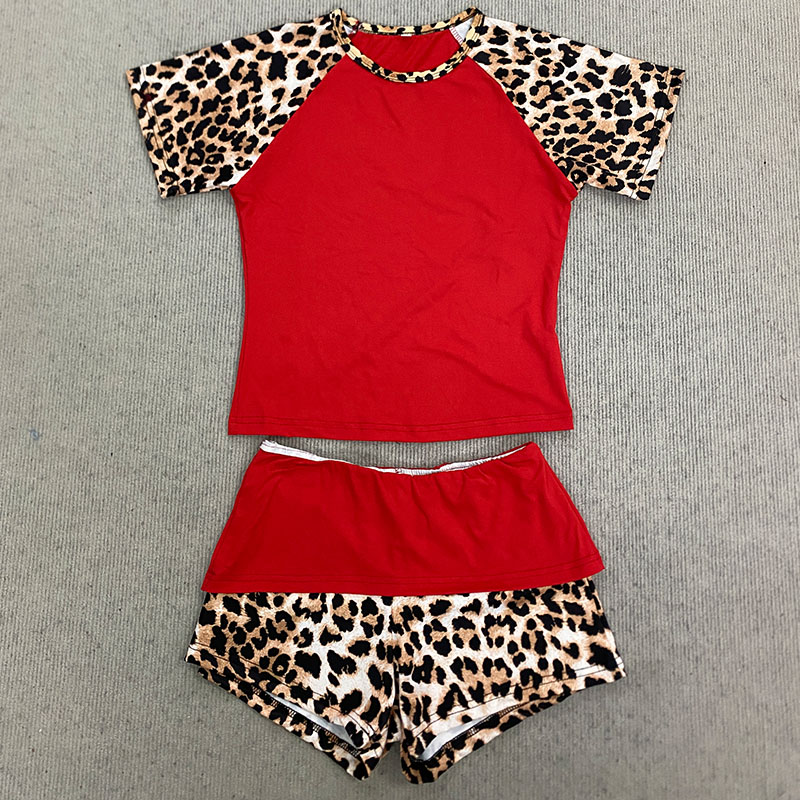 Yaz Yeni Amerikan Retro Leopar - Street Fashion News incelemesi ve fiyatı
