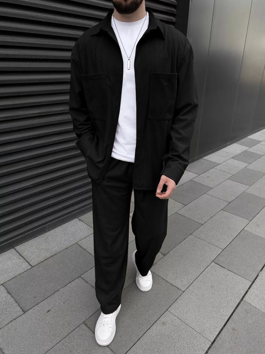 Erkek Kordonlu İki Parçalı Kıy - Street Fashion For Man incelemesi ve fiyatı