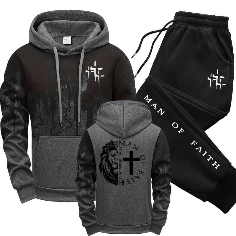 Man of Faith Desenli Erkek Tak - Street Fashion Art incelemesi ve fiyatı