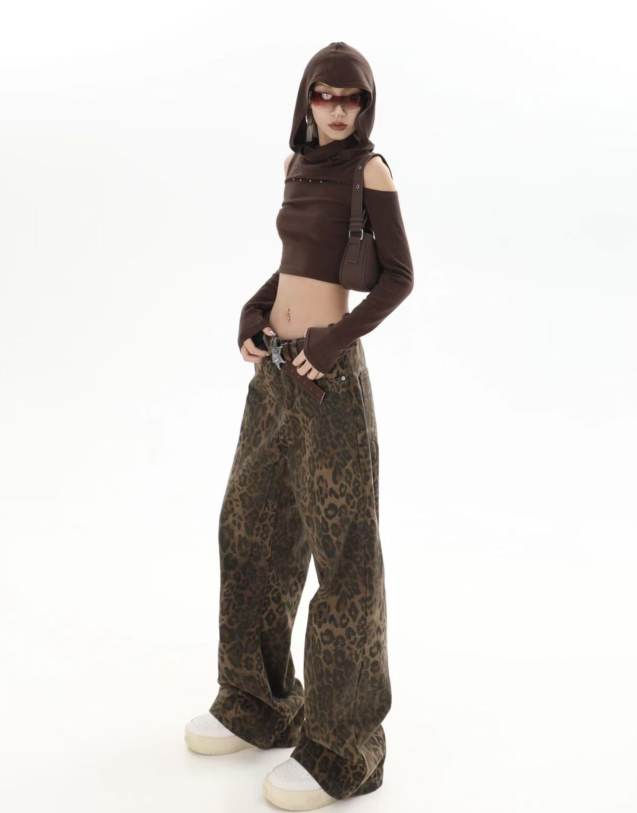 Kore Harajuku retro QICHE erke - Street Fashion Jeans Women incelemesi ve fiyatı