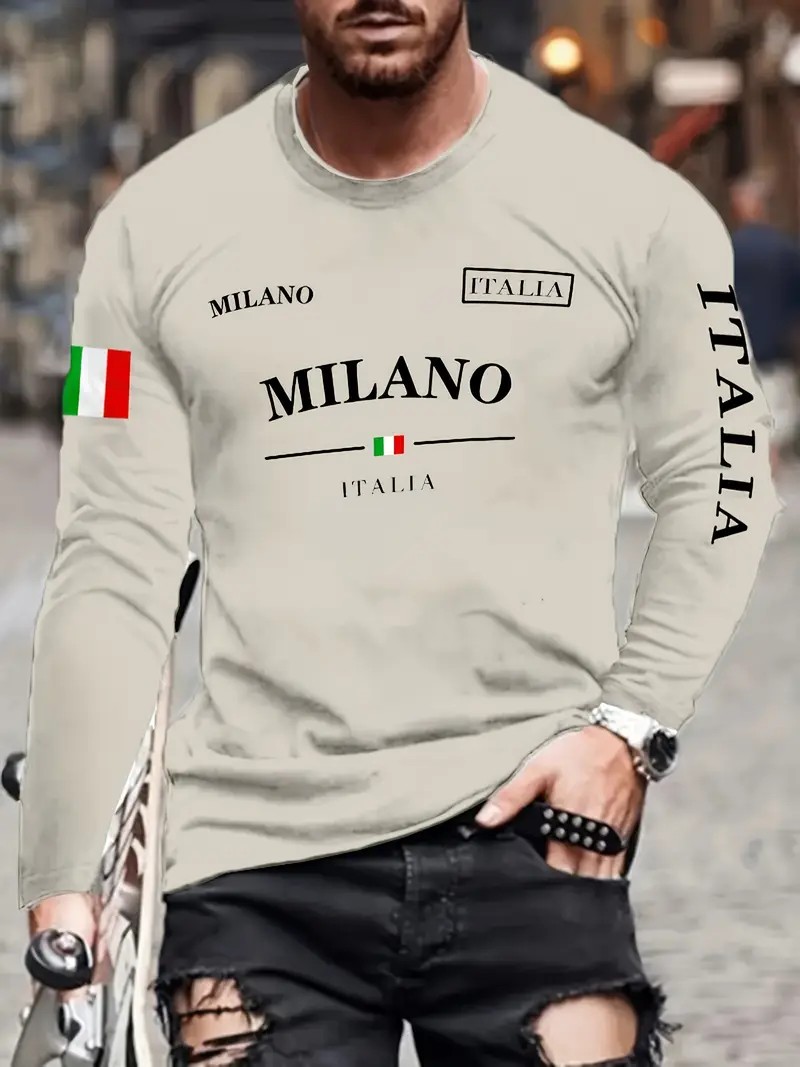 2026 İlkbahar/Yaz Erkek Uzun K - Street Fashion In Milan incelemesi ve fiyatı